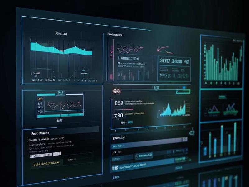 ERP system interface mockup