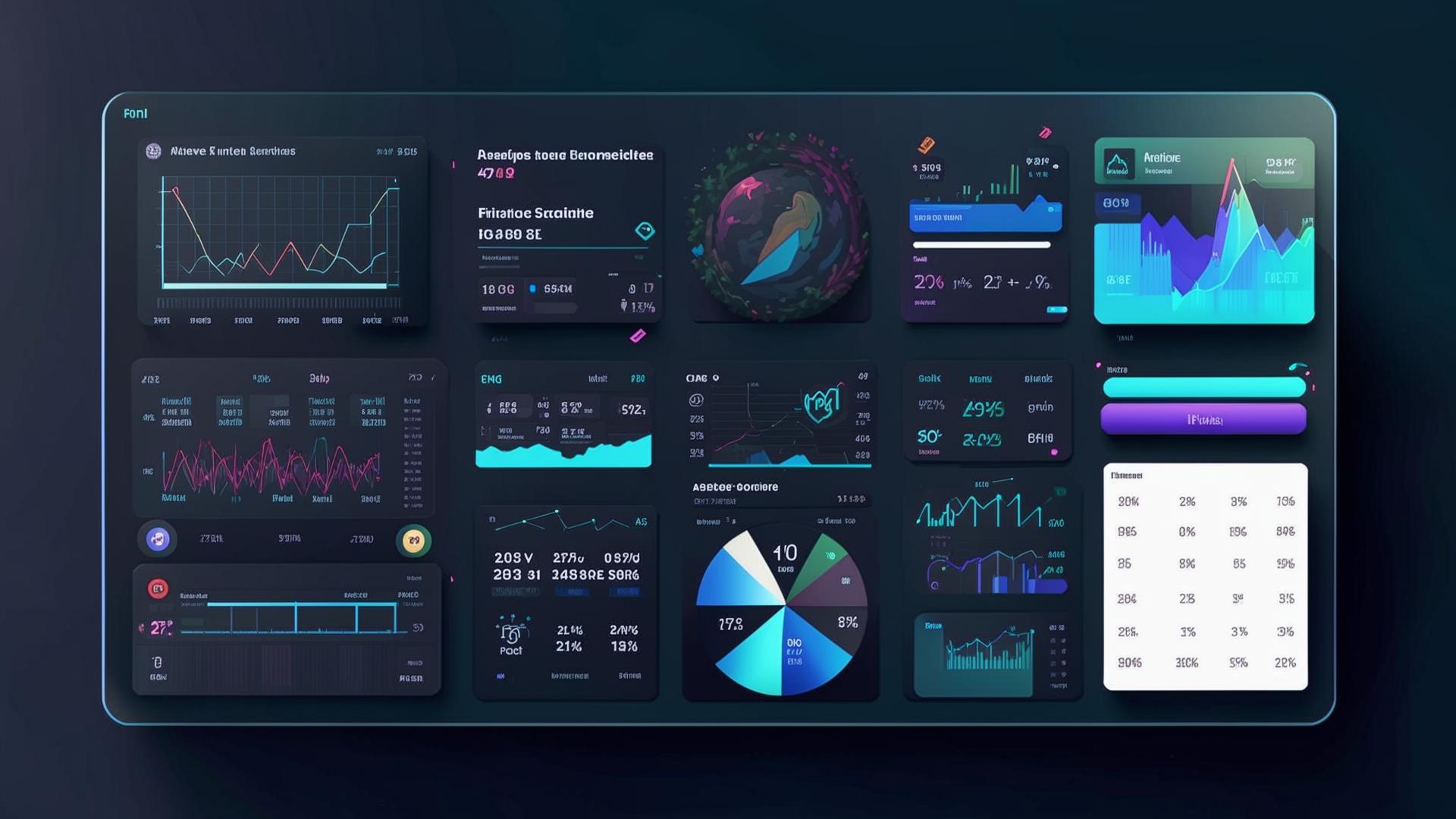 CRM Dashboard UI Mockup